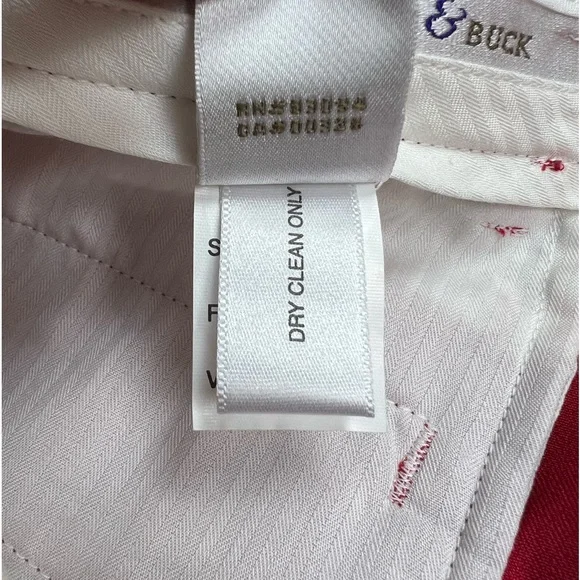 Cutter & Buck Women Bermuda Pleated High Rise Red Dress Shorts Size 8 - Picture 9 of 10